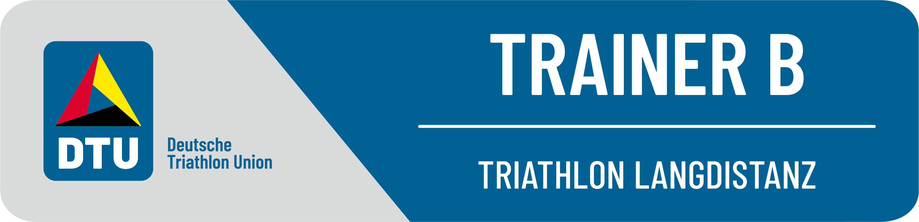 DTU Badge B-Trainer Triathlon